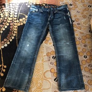 Rock Revival “Benjamin” Distressed Jeans